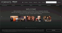 Desktop Screenshot of nbcuniformats.com